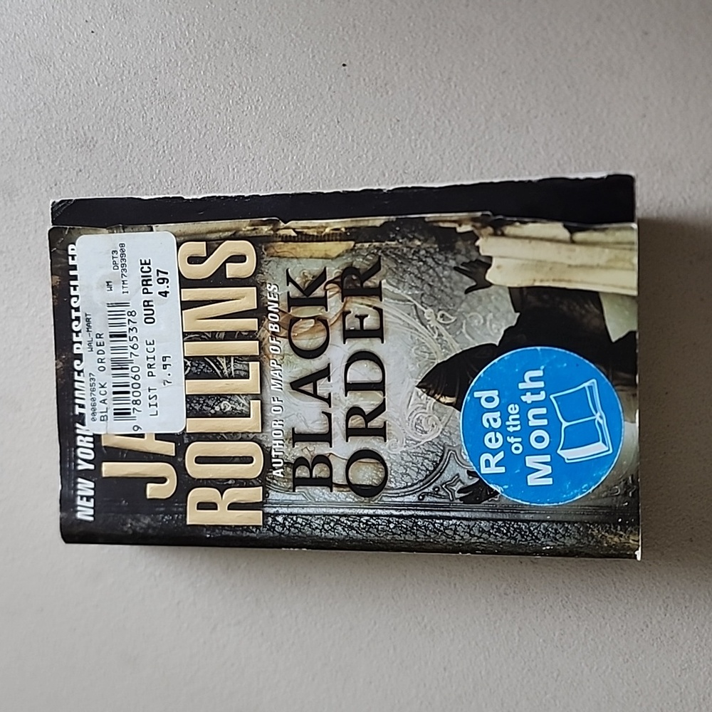Books 2 for $5 - James Rollins - Black Order